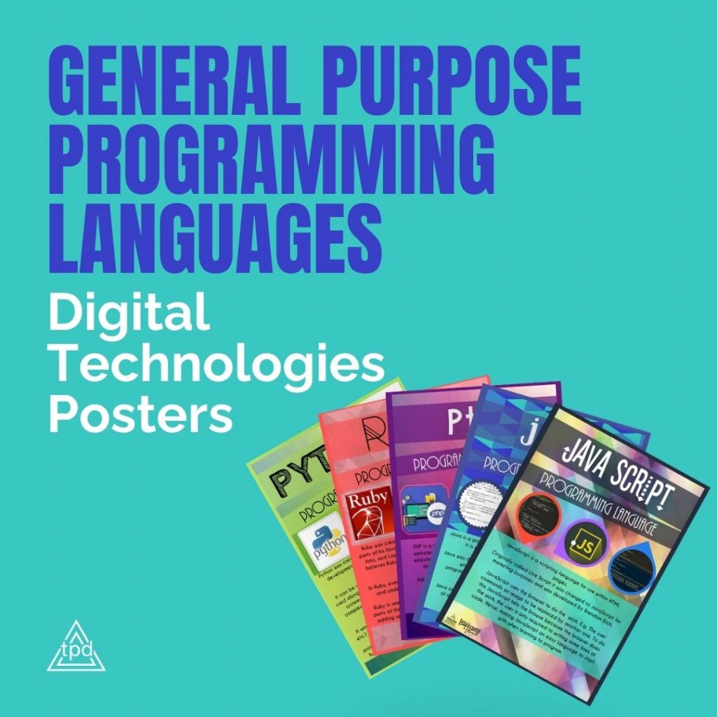 General Purpose Programming Languages Poster Pack - Teacher ...